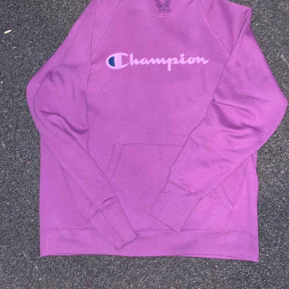 Purple champion sweater